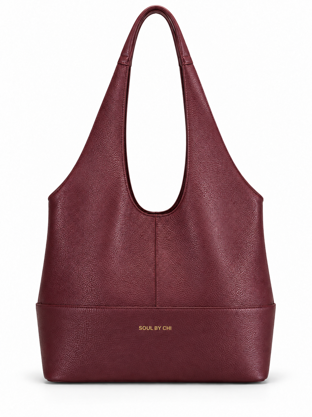 Weekender bordo renk, önden görünüm. | Renk: Bordo